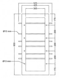 prison toilet frame fixing unit stainless steel